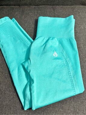 Ryderwear Seamless Staple Leggings - Aqua Marl